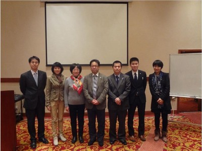 SGS、BOKEN與廣東鞋業(yè)廠商會領導合影