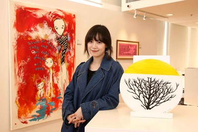 具惠善為此次藝術(shù)展主題《After Image》創(chuàng)作了一系列圍繞夢想、希望與童年回憶的作品